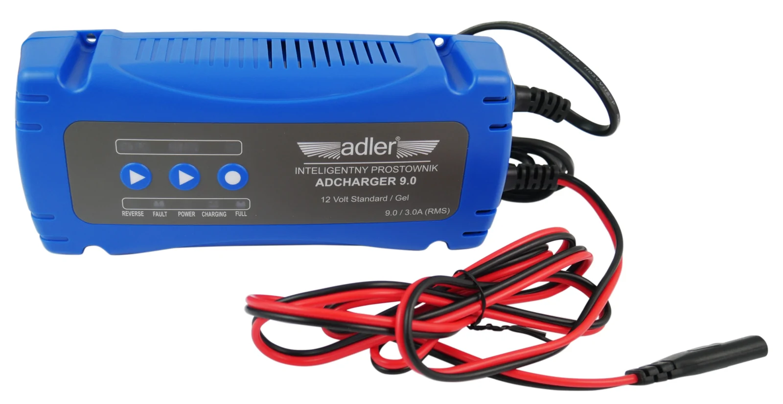 Inteligentny prostownik ładowarka akumulatora Adcharger 9.0 Adler 07